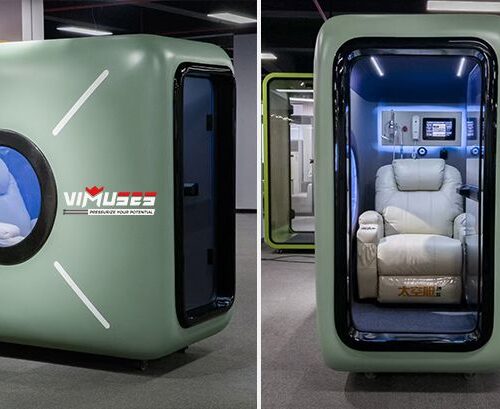 2.0ATA Ultra-Light Carbon Fiber Material Luxury Hyperbaric Oxygen Chamber