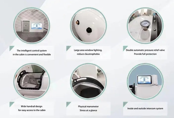 HBOT 2.0ATA  Adjustable  Hard  Lying Hyperbaric Chamber