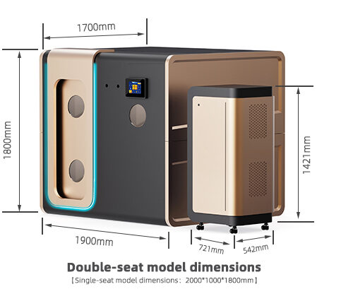 2.0ATA Hyperbaric Oxygen Chamber (Single-seat & Double-seat)