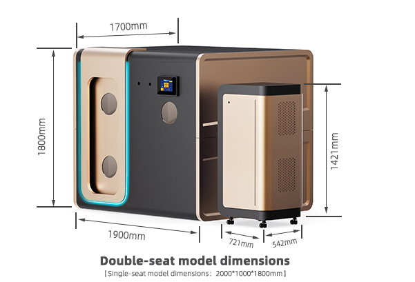 2.0ATA Hyperbaric Oxygen Chamber (Single-seat & Double-seat)