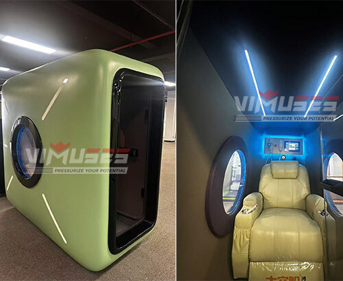 2.0ATA Ultra-Light Carbon Fiber Material Luxury Hyperbaric Oxygen Chamber