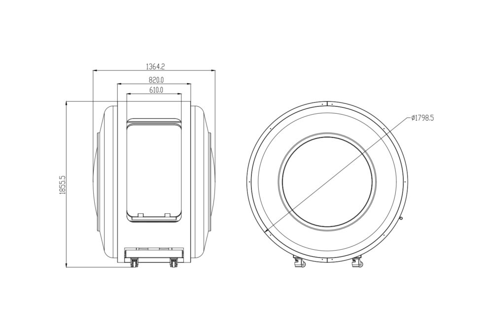 2.0ATA RIGID Hyperbaric Oxygen Chamber
