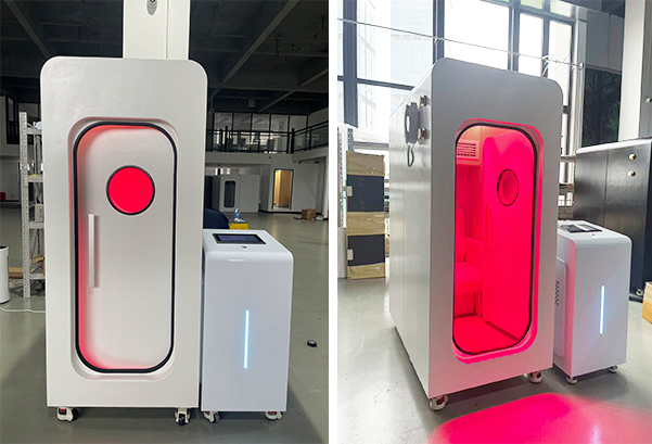 2.0ATA Single Mini Hyperbaric Chamber with Red Light Therapy